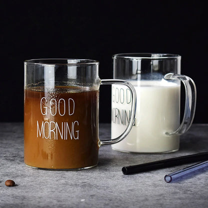 MAGNUM| Good Morning Glass Coffee Mug