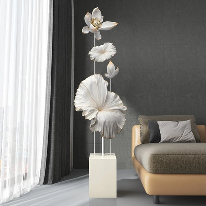 KOMIZ| DecoratiVE Lotus Rhyme Sculpture