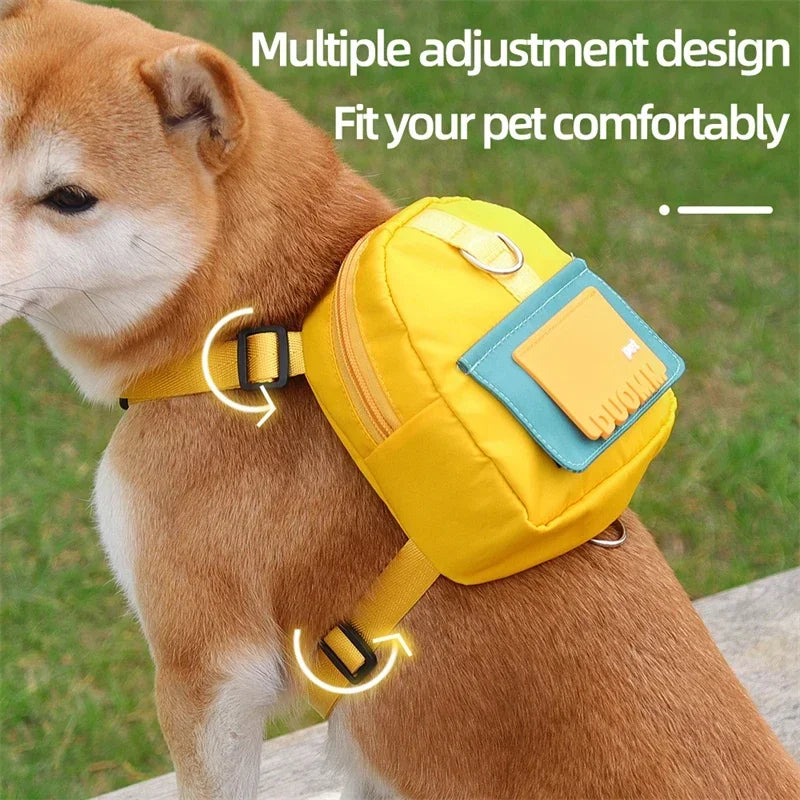 Pet Waist Bag with Harness & Collar