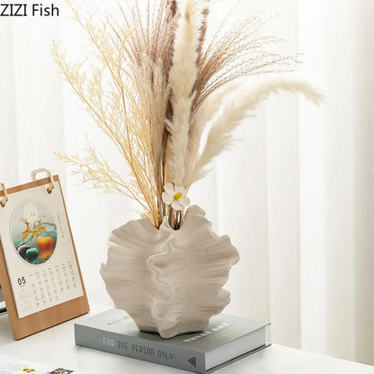 MEYHAO|  WrinkleD Ceramic Vase