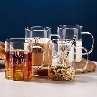 MAGNUM| Good Morning Glass Coffee Mug