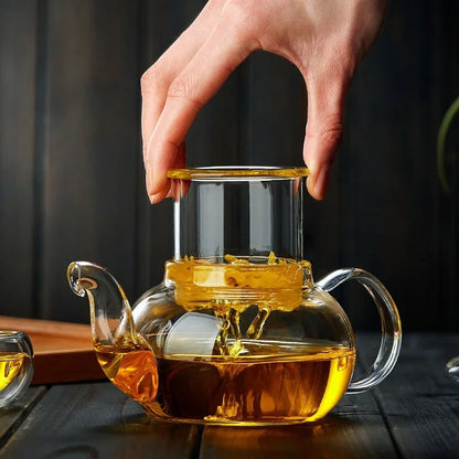 MAGENTA| Filterable Glass Teapot