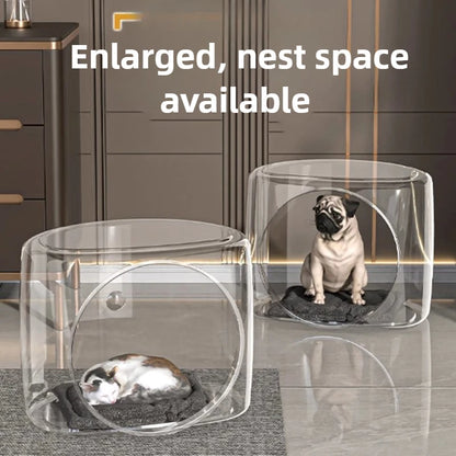 Space Capsule Cat Bed
