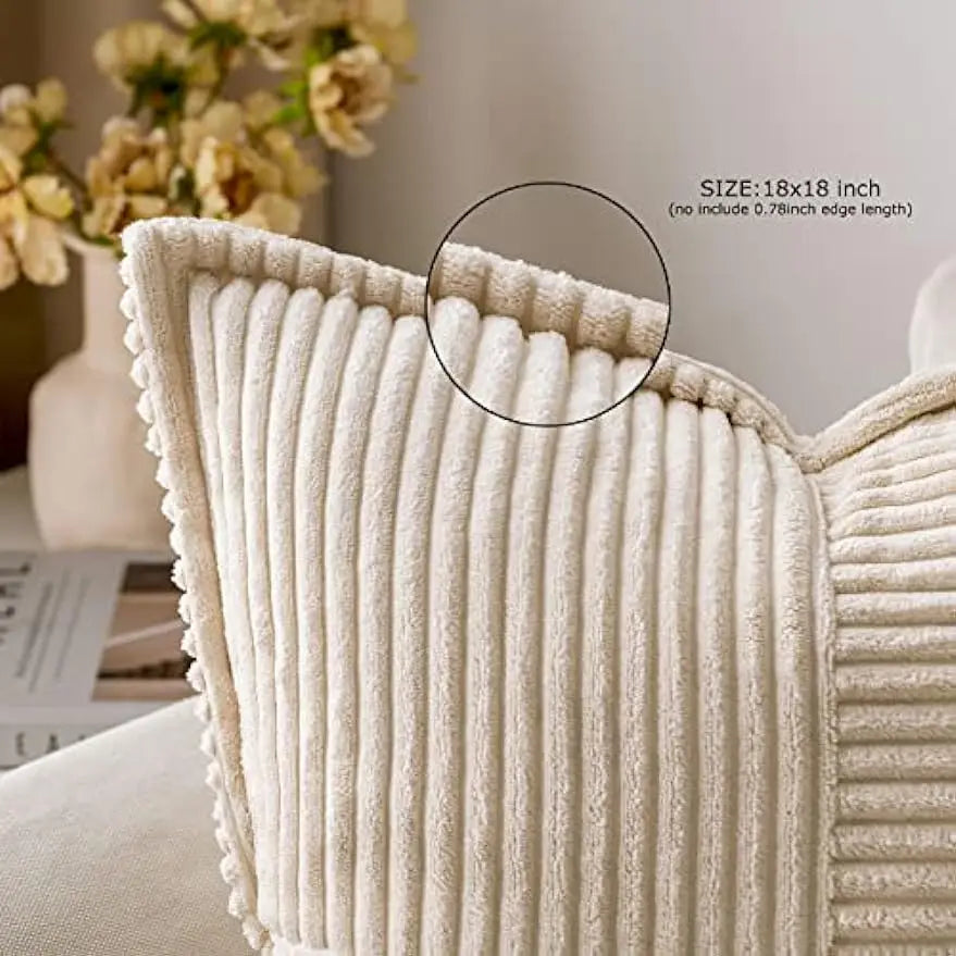 PINKETTE| Boho Striped Pillow Covers
