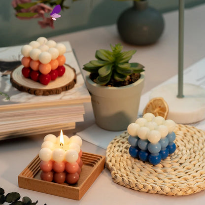 KURKLAN| Bubble Square Scented Candle