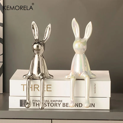 MELDON| Ceramic Sitting Rabbit Ornament