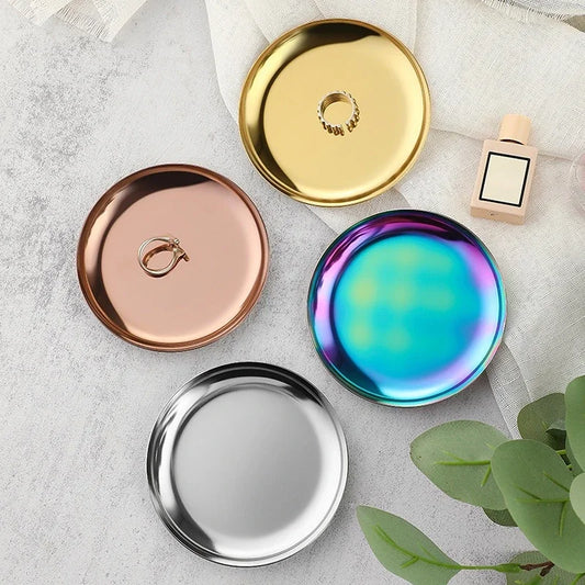 SHELLA| Decorative Metal Storage Trays