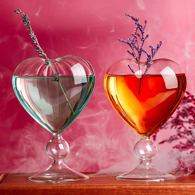 CRYSTI| Heart-shaped Cocktail Glass