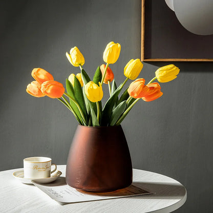 BXPS| Frosted Glass Vase
