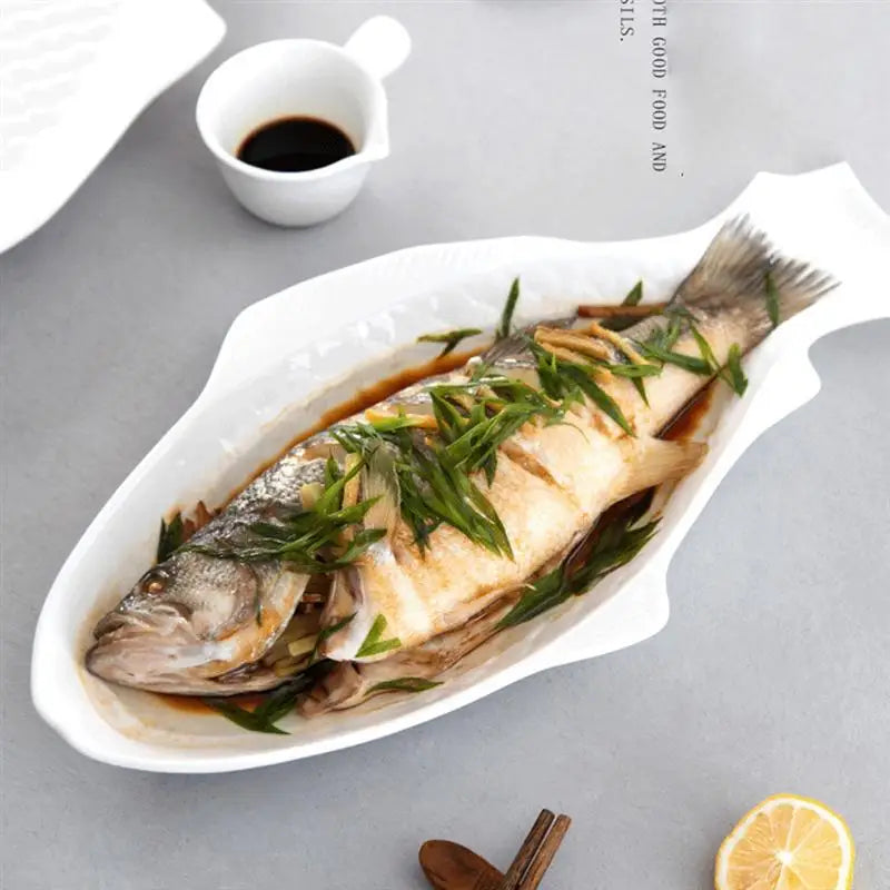 KANCUN| Ceramic Fish Plate