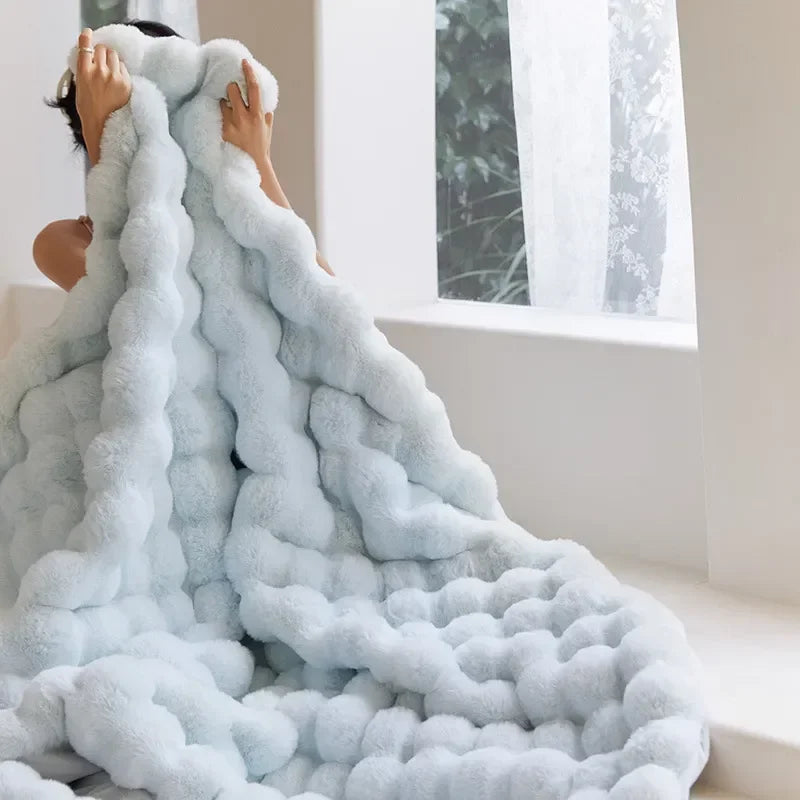 AMAYA| Fur Throw Blanket