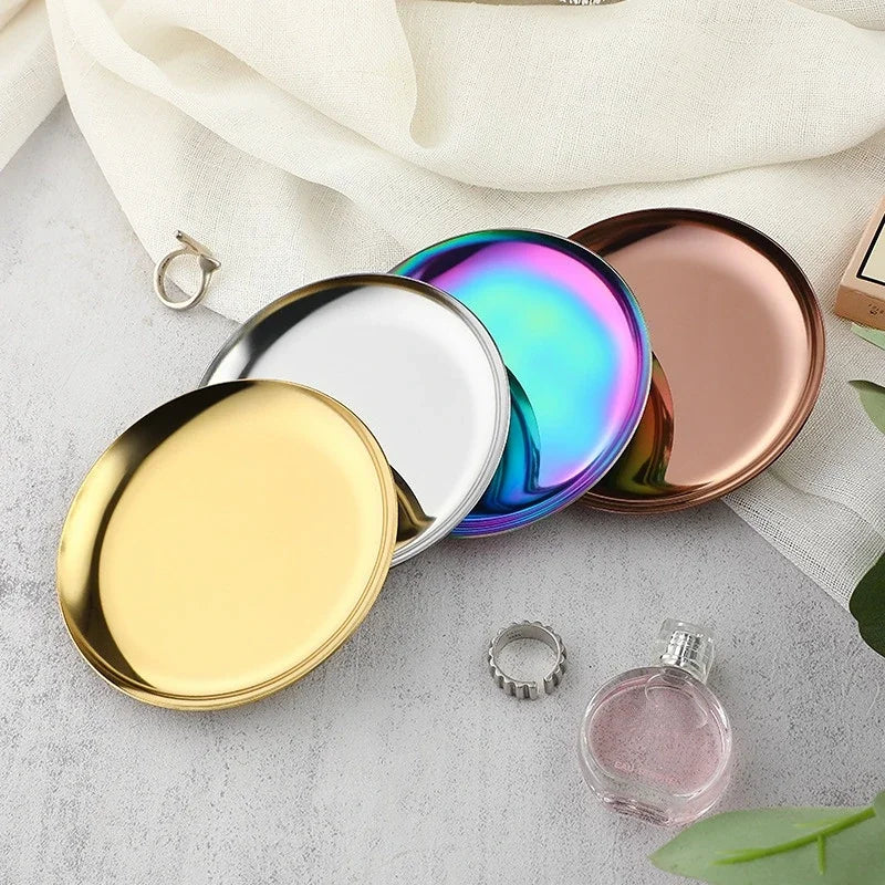 SHELLA| Decorative Metal Storage Trays