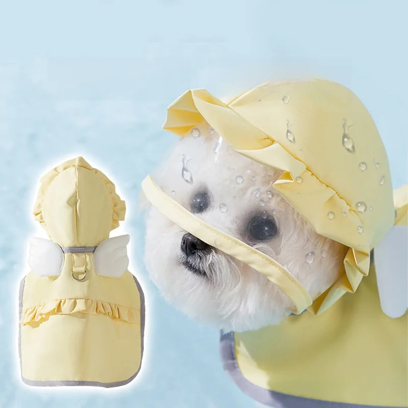 Angel Wing Pet Raincoat