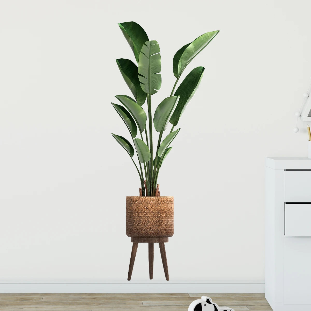 EARTHIE| Waterproof Green Plant Wall Sticker