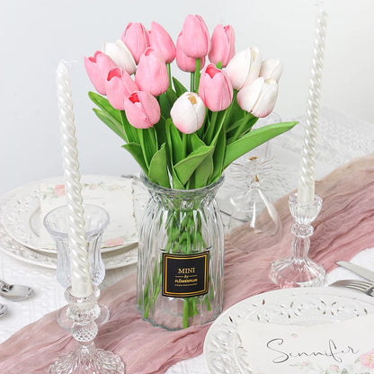 NACELIA| 10Pcs Artificial Tulip Flower