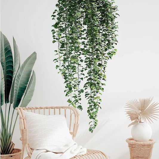 OARTU| Decorative Vines Plant Wall Sticker