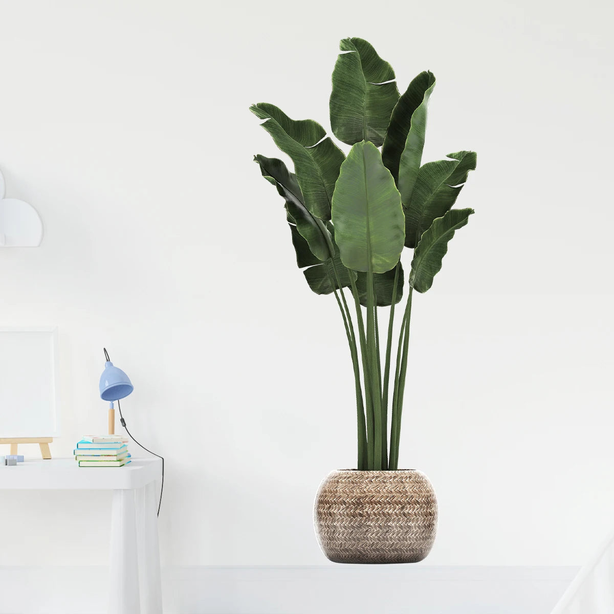 EARTHIE| Waterproof Self-adhesive Green Plant Potted Wall Sticker