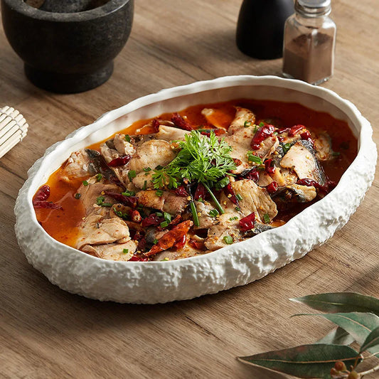 STIGM| Rock Grain Deep Steamed Fish Plate