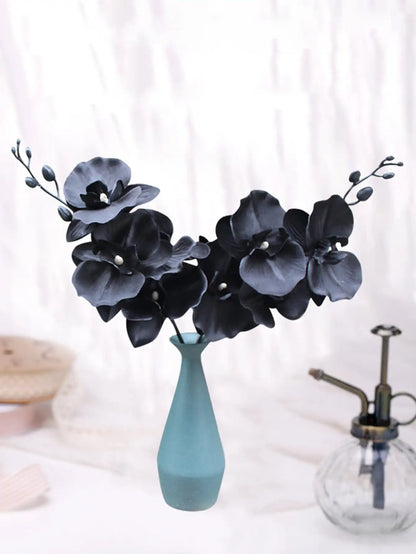MUIJURU| Black Butterfly Orchid Artificial Flower