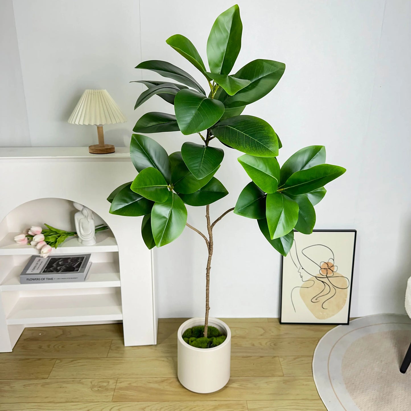 HEURE| Branches d'arbres de ficus artificiels