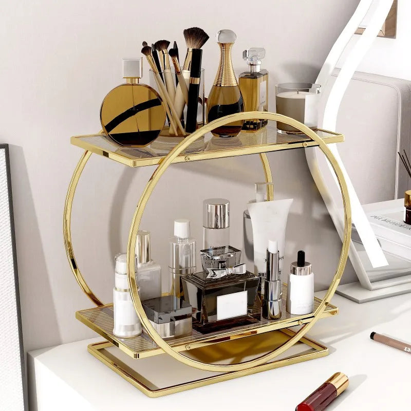 LOUSCL| Cosmetics Storage Rack