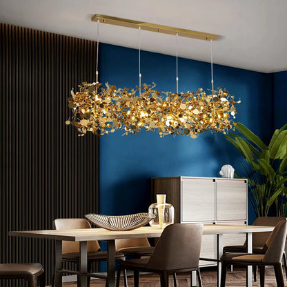 TRI| Modern Stainless Steel Chandelier