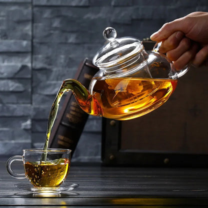 MAGENTA| Filterable Glass Teapot