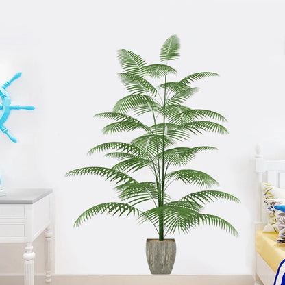 EARTHIE| Waterproof Self-adhesive Green Plant Potted Wall Sticker