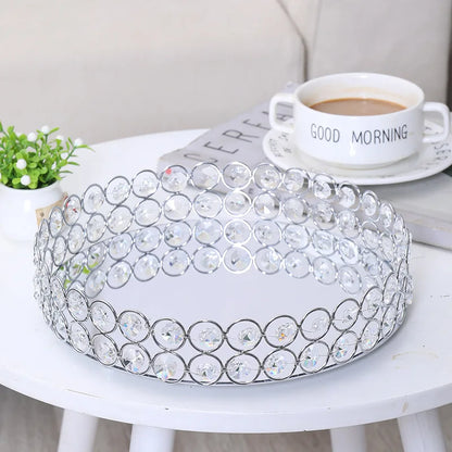 BRILLE| Decorative Crystal Storage Tray