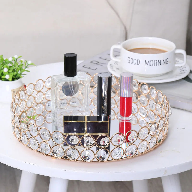 BRILLE| Decorative Crystal Storage Tray