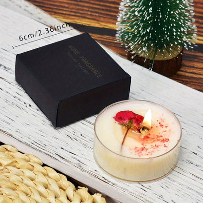 SYOUB| 1Pc Mini Natural Plant Scented Candle