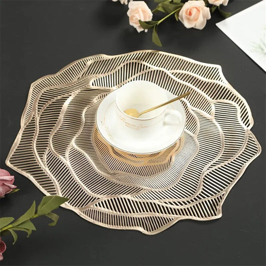 DWAS| Gold Hollow Dining Mat