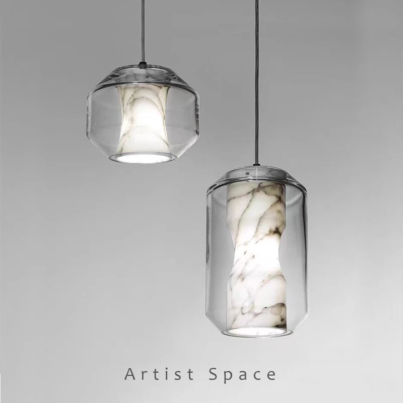 MOOON| Glass Marble Chandelier