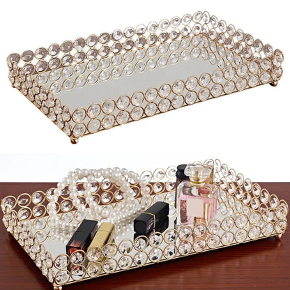 BRILLE| Decorative Crystal Tray
