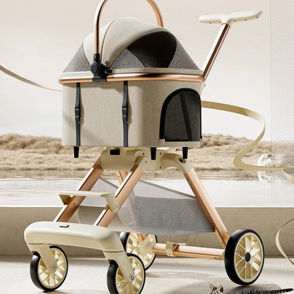 Multi-Functional Foldable Pet Stroller