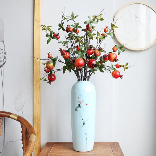 MURALD| Artificial Pomegranate Branch