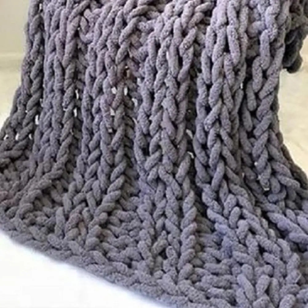 AMAYA| Handmade Knitting Throw Blanket