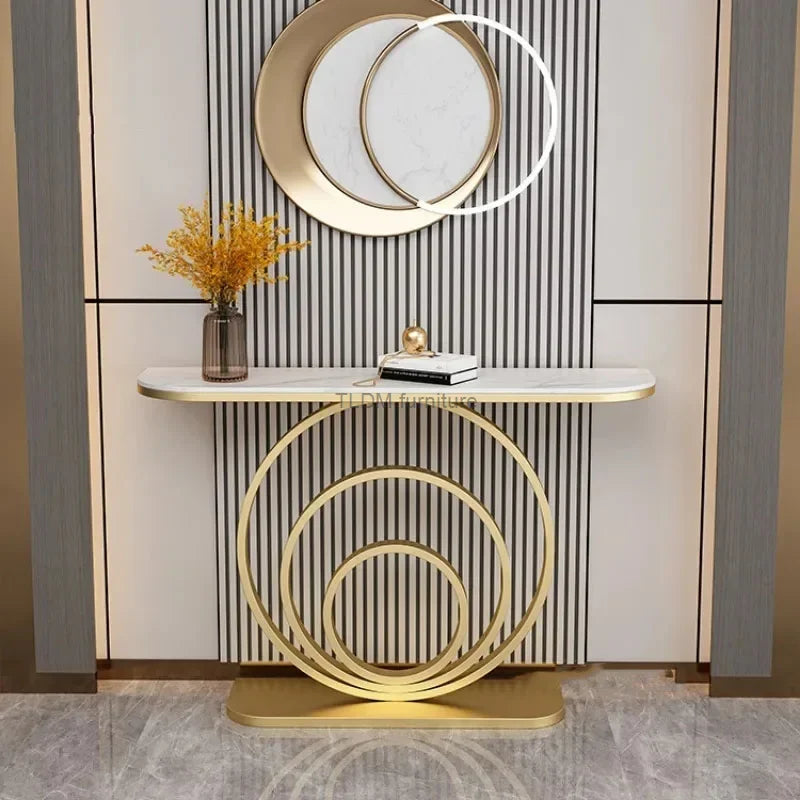 AMBER| Minimalist Iron Console Table