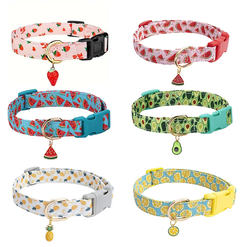 Fruit-Themed Pet Collar