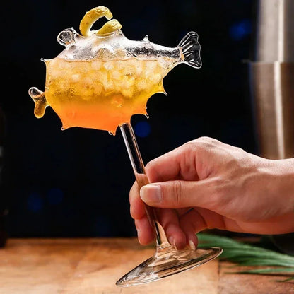 MUN| Fish Shaped Cocktail Glass
