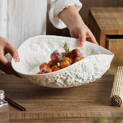 STIGM| Rock shell ceramic Bowl