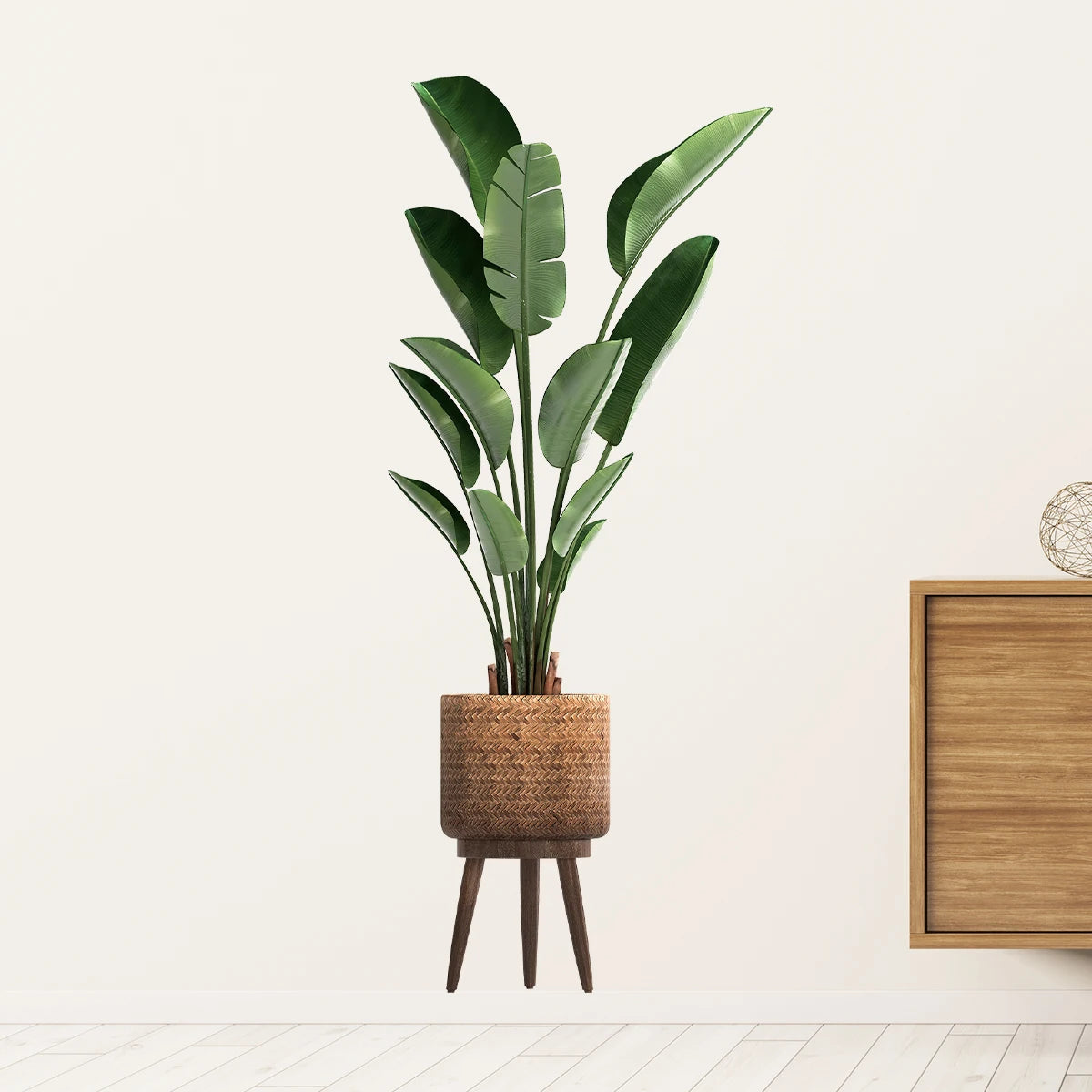 EARTHIE| Waterproof Green Plant Wall Sticker