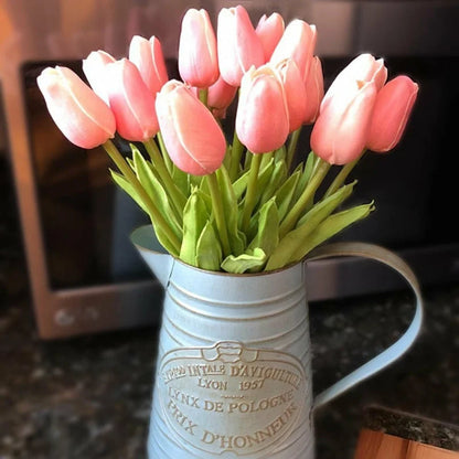 KORTIYA| 10PCS Artificial Tulip Flowers Bouquet