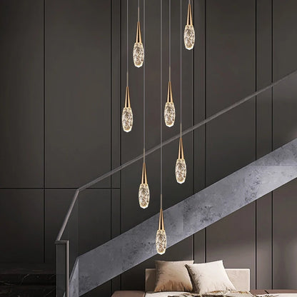 MKLB|  Crystal Chandelier