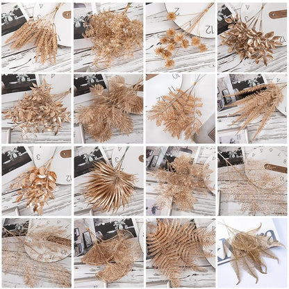 LEONY| Artificial Golden Flowers