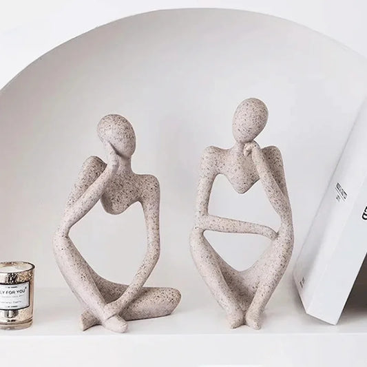 LANDL| The Thinker Abstract Statues Sculpture