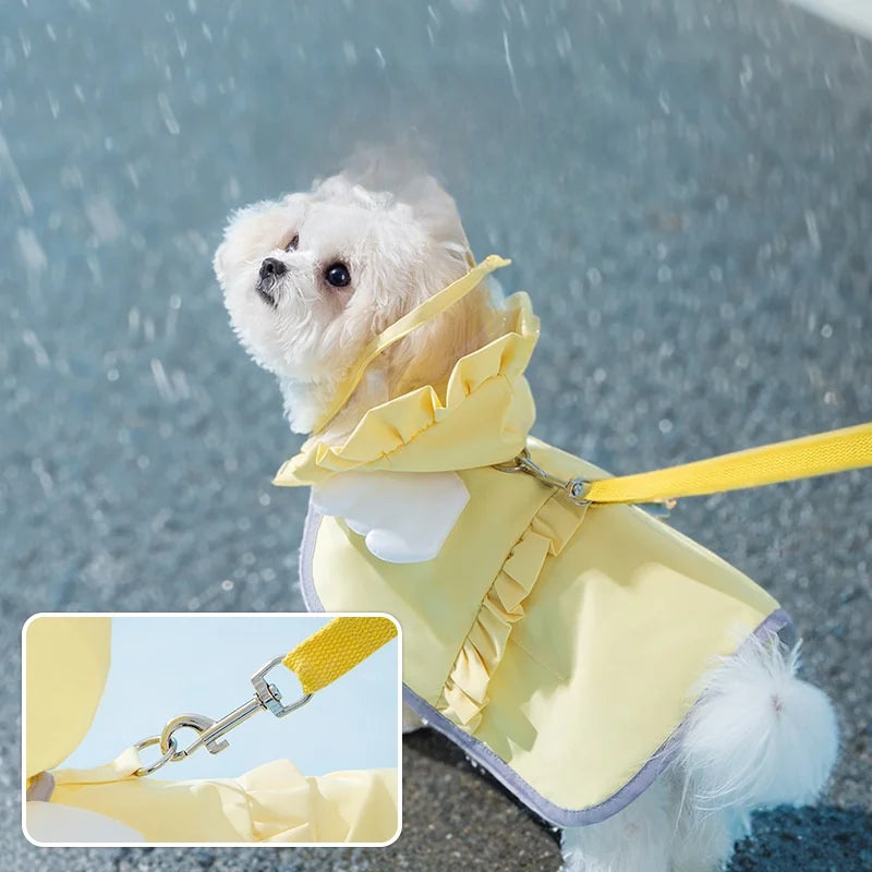 Angel Wing Pet Raincoat
