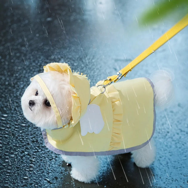 Angel Wing Pet Raincoat