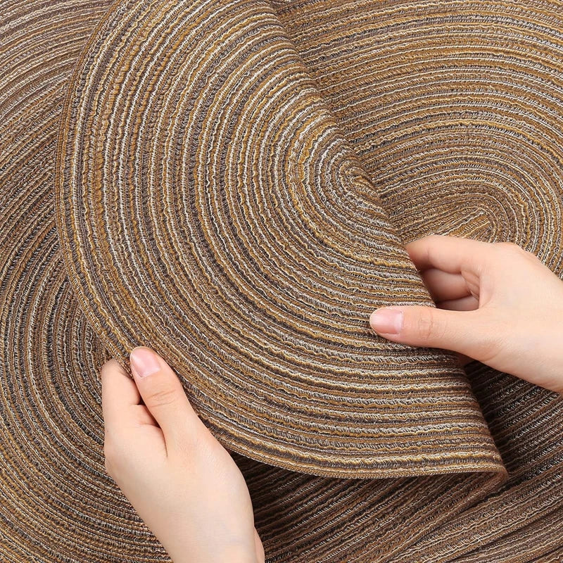 BH| Braided Oval Table Mat