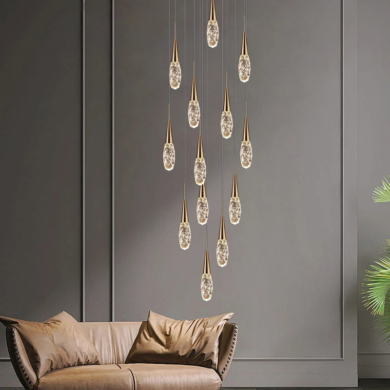 MKLB|  Crystal Chandelier